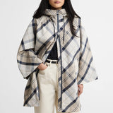 Barbour Kinsale Tartan Showerproof Cape Navy Tartan