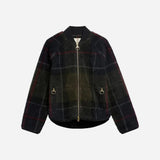 Barbour Kirklees Fleece In Shadow Classic Tartan