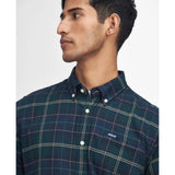 Barbour Kyeloch Men's Tailored Shirt In Green Loch