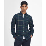 Barbour Kyeloch Men's Tailored Shirt In Green Loch