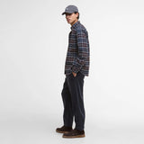 Barbour Kyeloch Tailored Shirt In Midnight Oak Tartan