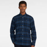 Barbour Kyeloch Tailored Shirt In Midnight Tartan