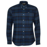 Barbour Kyeloch Tailored Shirt In Midnight Tartan