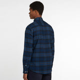 Barbour Kyeloch Tailored Shirt In Midnight Tartan