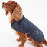 Barbour Large Quilted Dog Coat In Navy