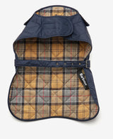 Barbour Large Quilted Dog Coat In Navy