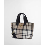 Barbour Layla Tartan Mini Tote Bag Rosewood Tartan