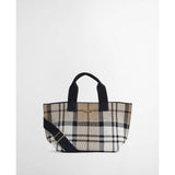 Barbour Layla Tartan Mini Tote Bag Rosewood Tartan