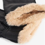 Barbour Leather Utility Gloves in Black