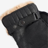 Barbour Leather Utility Gloves in Black