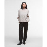 Barbour Leonie Knitted Jumper In Natural