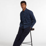 Barbour Lomond Tailored Shirt in Midnight Tartan