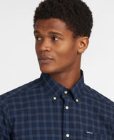 Barbour Lomond Tailored Shirt in Midnight Tartan