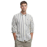 Barbour Longrock Tailored Long-Sleeved Shirt In Whisper White