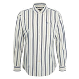 Barbour Longrock Tailored Long-Sleeved Shirt In Whisper White