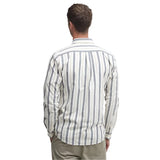 Barbour Longrock Tailored Long-Sleeved Shirt In Whisper White