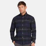Barbour Lutsleigh Shirt In Navy Marl