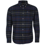 Barbour Lutsleigh Shirt In Navy Marl