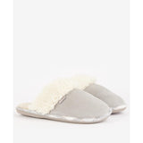 Barbour Lydia Mule Slippers in Grey