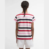 Barbour Lyndale T-Shirt In Poppy Red