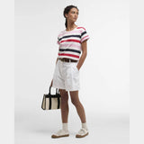 Barbour Lyndale T-Shirt In Poppy Red