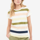Barbour Lyndale Top Buttermilk Multi Light
