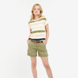 Barbour Lyndale Top Buttermilk Multi Light