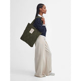 Barbour Mariah Quilted Tote Bag In Olive