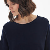 Barbour Marine Knitted Jumper In Navy