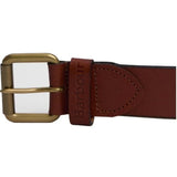 Barbour Men's Allanton Leather Belt In Natural Tan