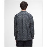 Barbour Men's Alston Relaxed Jacquard Shirt In Navy