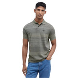 Barbour Men's Colburn Short-sleeved Polo Shirt In Green Slate