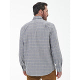 Barbour Men's Henderson Regular Thermo Weave Checked Shirt In Whisper White