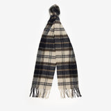 Barbour Men's Wool Cashmere Tartan Scarf In Autumn Dress