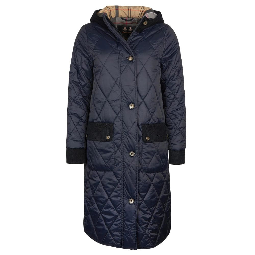 Barbour Mickley Quilted Jacket in Navy