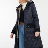 Barbour Mickley Quilted Jacket in Navy