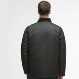 Barbour Modern Beaufort Check Wax Jacket In Olive Check