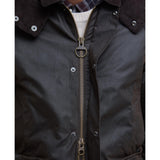 Barbour Modern Beaufort Waxed Jacket In Dark Brown/Midnight Oak