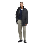 Barbour Modern Border Showerproof Mac In Black