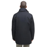 Barbour Modern Border Showerproof Mac In Black