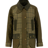 Barbour Modern Tartan Beadnell Casual Jacket Dusky Green Tartan
