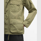 Barbour Modified Solway Showerproof Jacket In Bleached Olive
