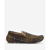 Barbour Monty Slippers In Classic Tartan