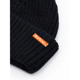 Barbour Mosely Fisherman Beanie In Black