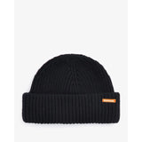 Barbour Mosely Fisherman Beanie In Black
