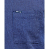 Barbour Nelson Short-Sleeved Regular Shirt in Indigo