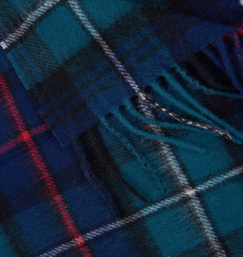 Barbour New Check Tartan Scarf New Mackenzie