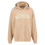 Barbour Northumberland Hoodie In Pale Camel