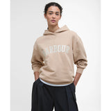 Barbour Northumberland Hoodie In Pale Camel