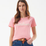 Barbour Otterburn T-Shirt in Pink